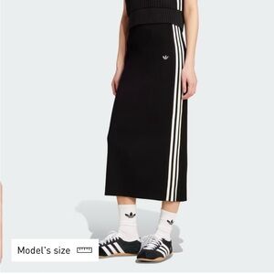 Adidas knit 3 stripe skirt size XL